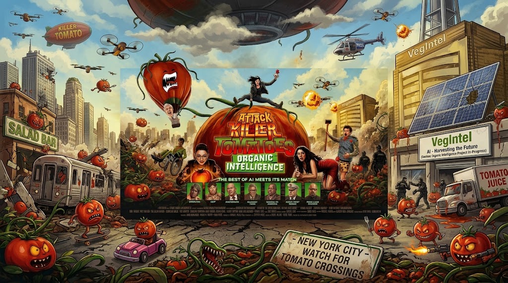 ATTACK OF THE KILLER TOMATOES: ORGANIC INTELLIGENCE